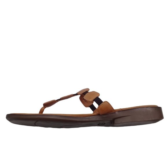 Timberland Smart Comfort System Women's Leather Thong Flat Sandals Size 11M - Picture 9 of 15